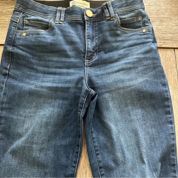 Democracy Ab Solution wide leg jeans with Frayed Hem, Size 10 - Picture 6 of 9